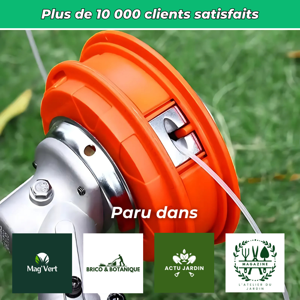 G50 PRO – Tête de débroussailleuse ultra-résistante pour une coupe nette et rapide