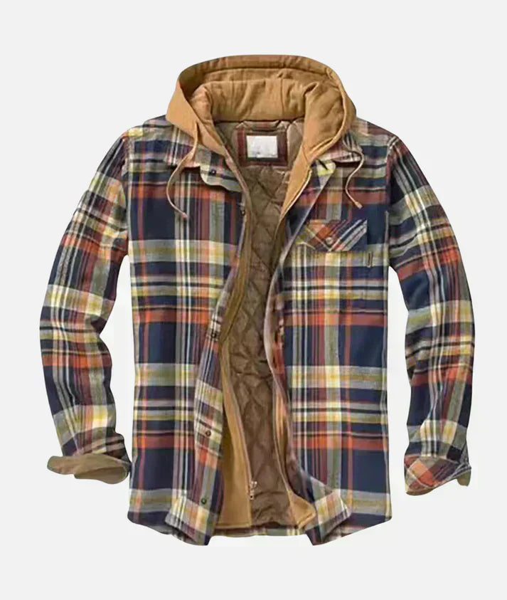 Savrani™ | Veste à carreaux patchwork