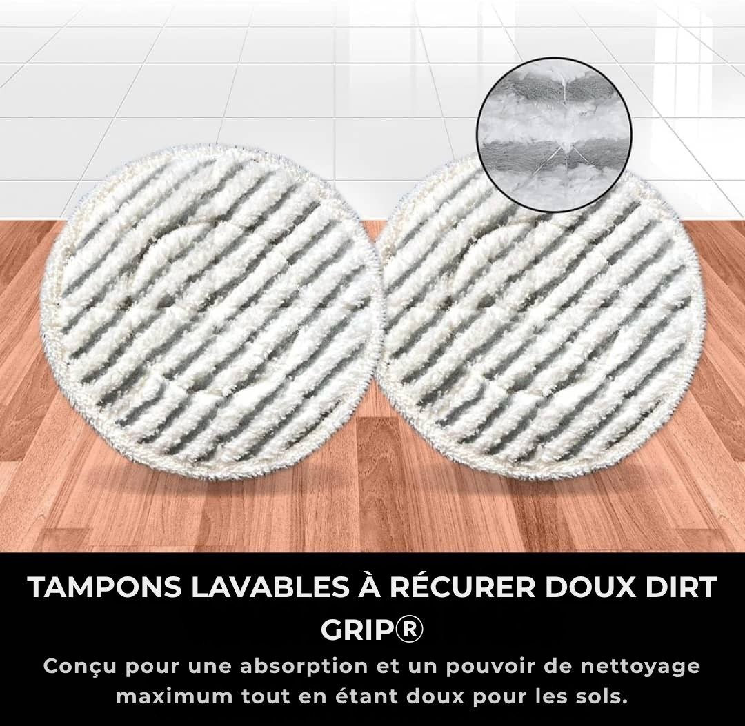 Shark® Balai vapeur et serpillière – Tout-en-un avec LED, réservoir XL et 8 tampons