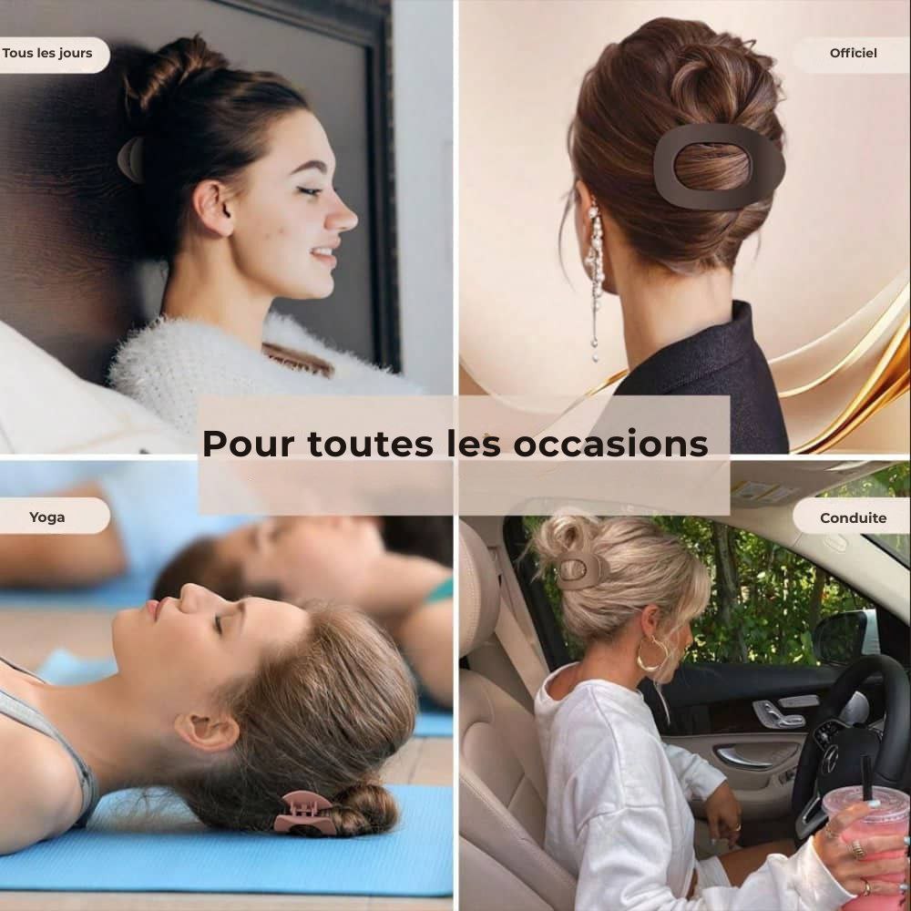 Clipia - Attachez vos cheveux. Finis les désagréments.