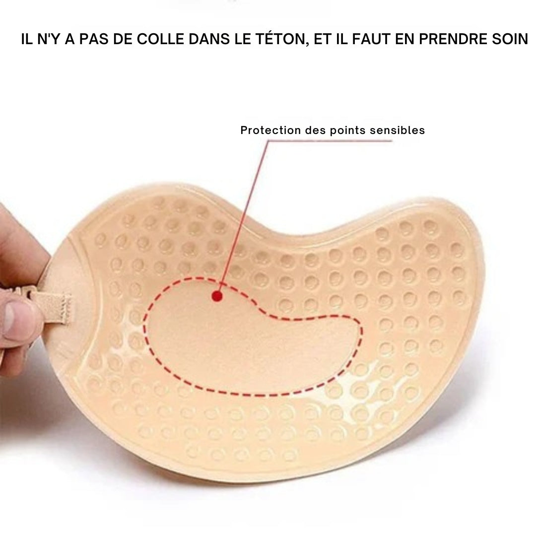 Set de 2 Soutien-Gorge Push-Up Auto-Adhésif
