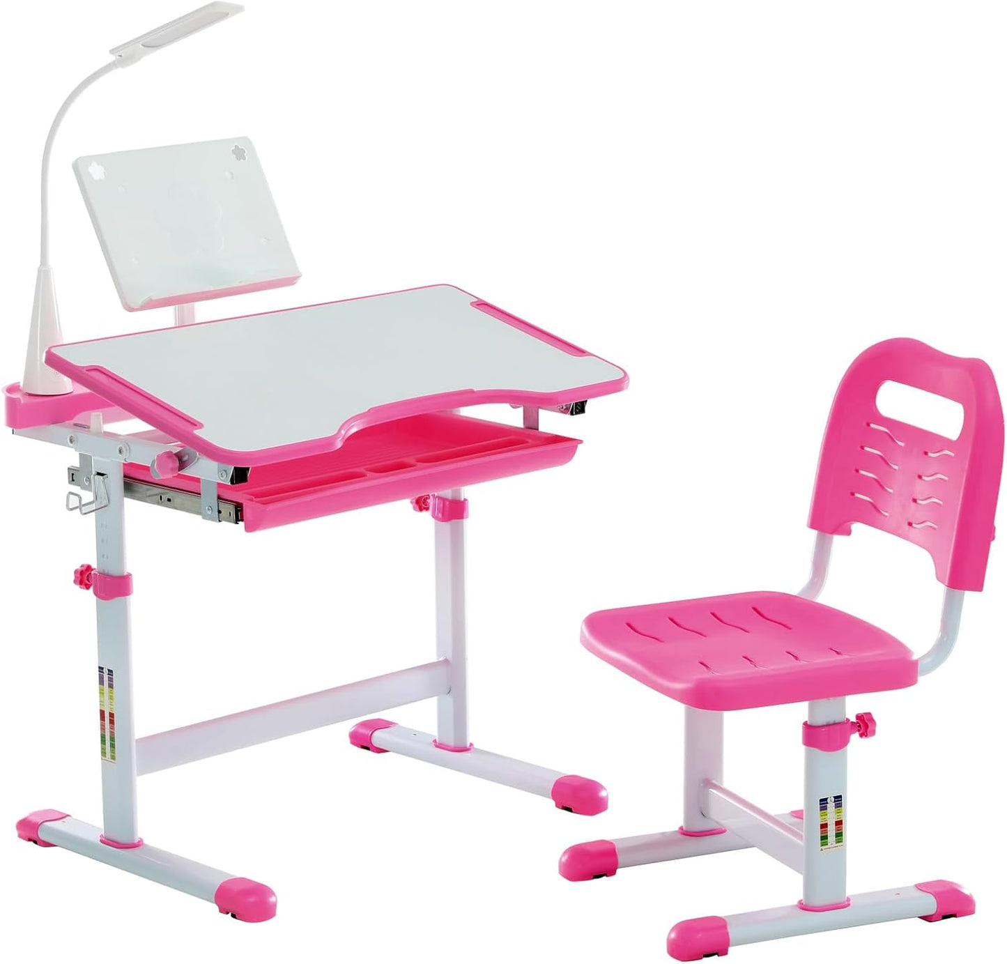 EduSpark Kids Study Hub – Ensemble Bureau et Chaise Fonctionnel