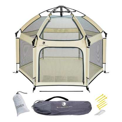CozyNest Play Haven – Parc pour bébé Pop ‘N Go polyvalent