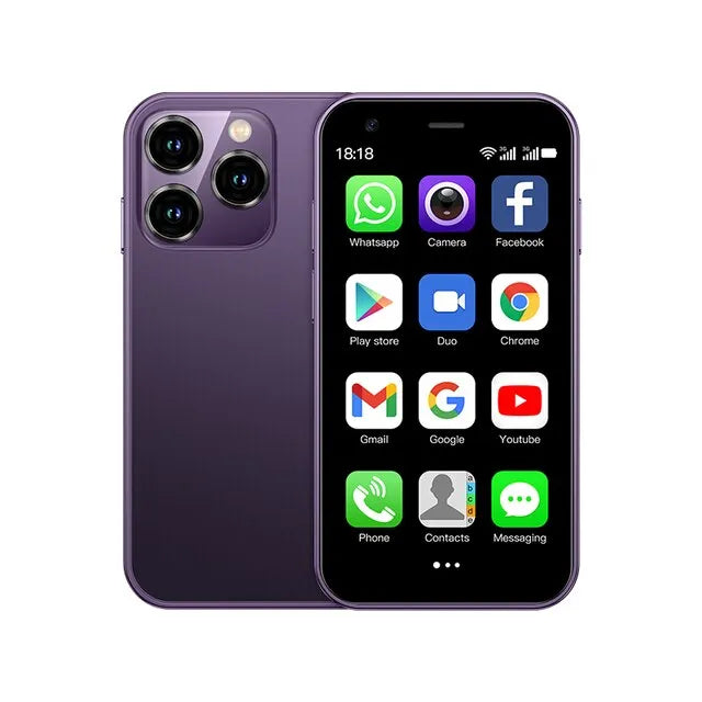 Mini smartphone | Pour petits et grands (+ COQUE GRATUITE)