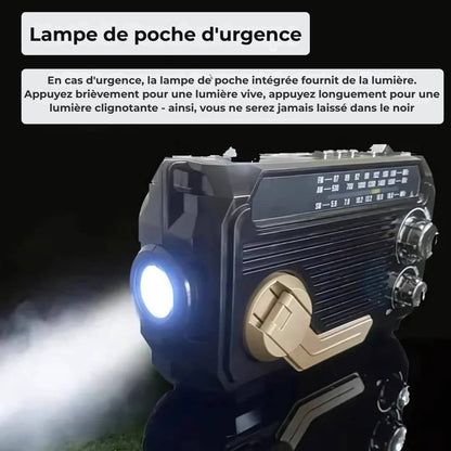 SafeWave | Radio d'urgence avec powerbank