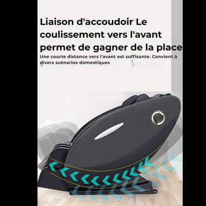 Fauteuil de massage A5 - Thermothérapie, commande IA, Zero Gravity et écran tactil