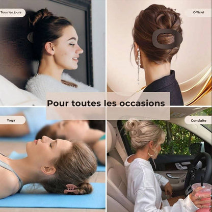 Clipia - Attachez vos cheveux. Finis les désagréments.