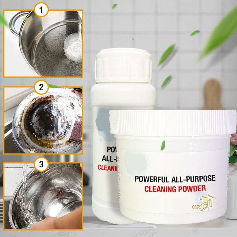 PowerPowder | élimine tous les types de saleté en quelques minutes